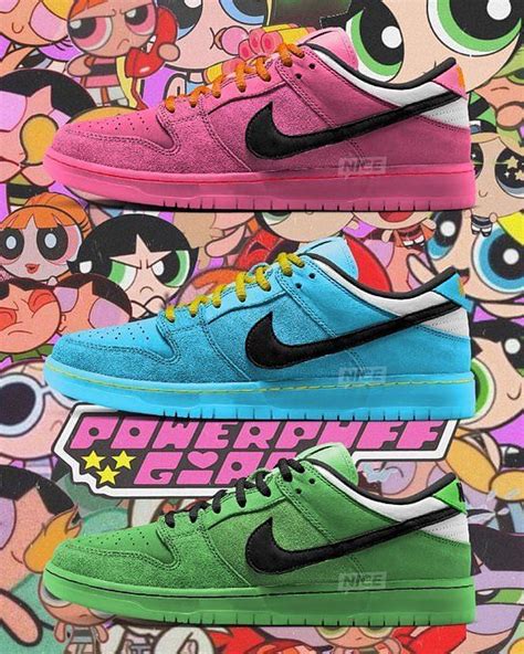 nike dunks powerpuff girls|powerpuff girls sb dunks price.